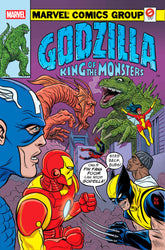 Godzilla vs. Avengers #1 Mike Al...