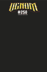 Venom #250 Black Blank Cover Var...