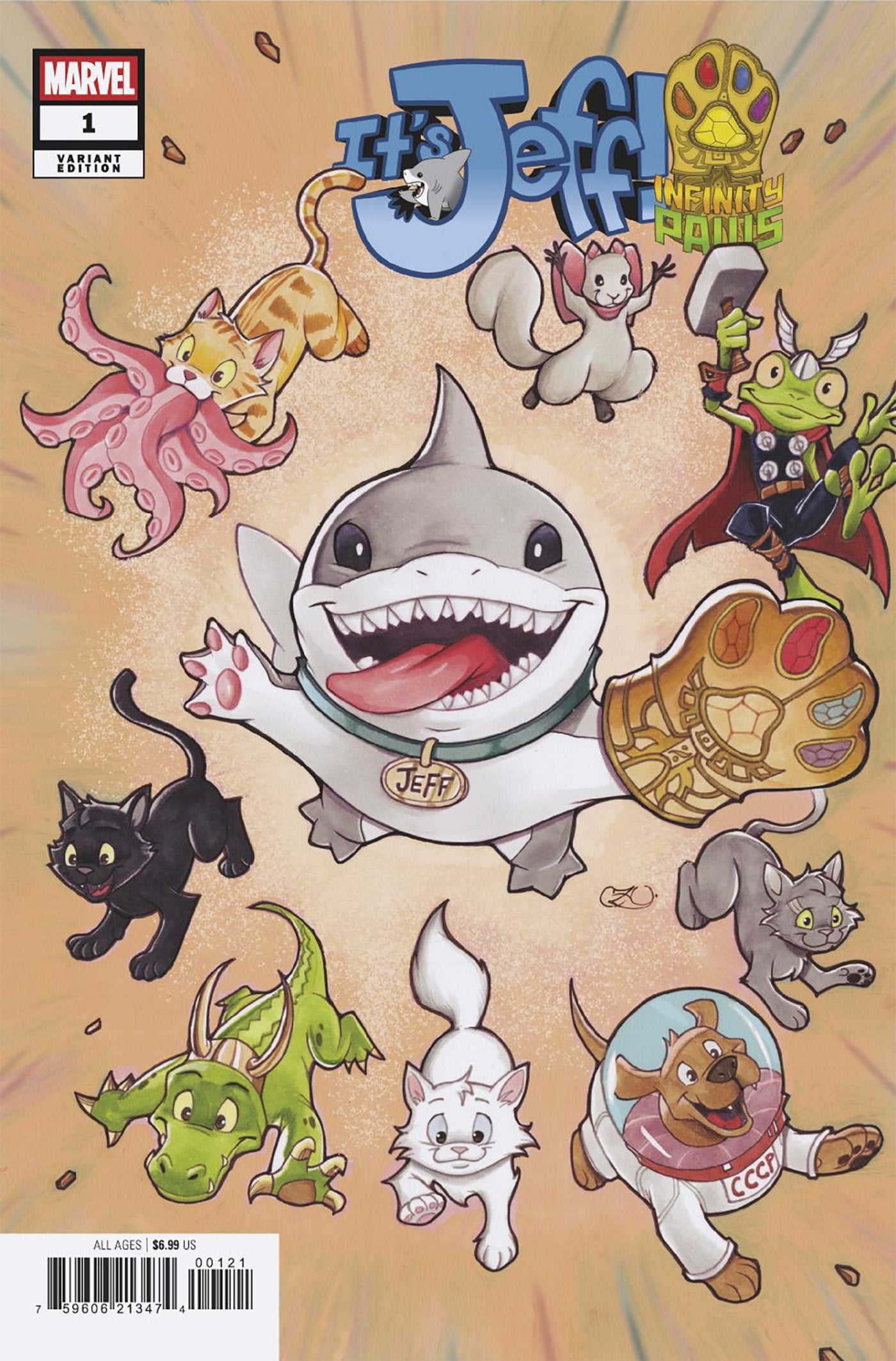 It'S Jeff: Infinity Paws #1 Chrissie Zullo Variant