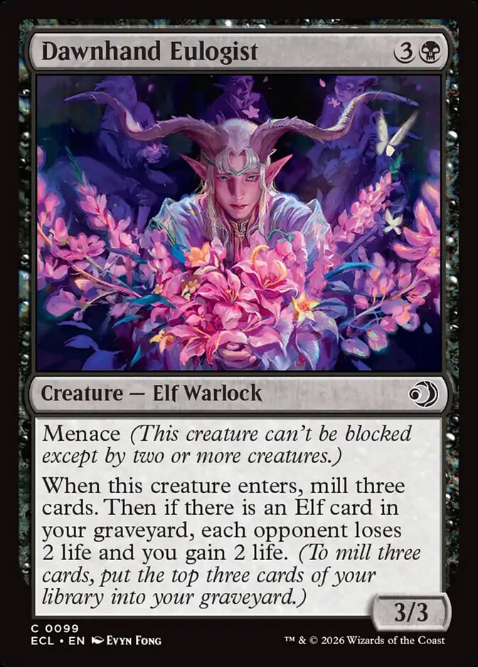 Dawnhand Eulogist Lorwyn Eclipsed #099