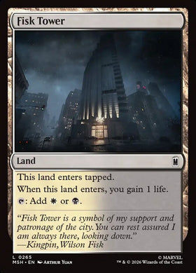 Marvel Superheroes Fisk Tower Ca...