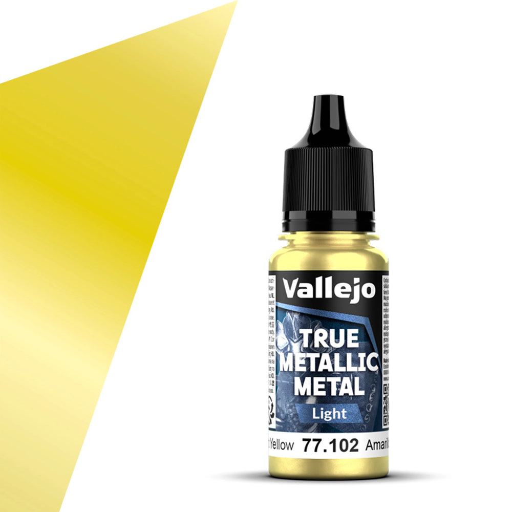 Vallejo Radiant Yellow Light TMM Bottle