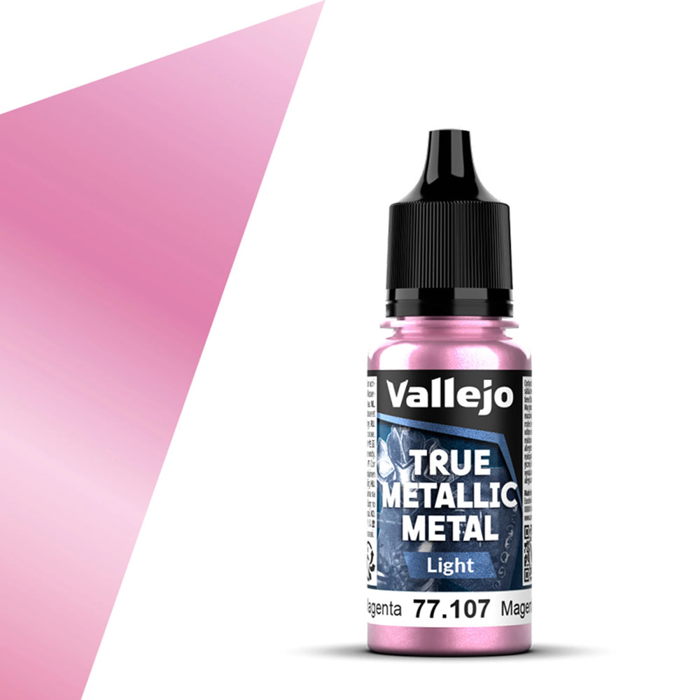 Vallejo Crimson Magenta Light TMM Bottle