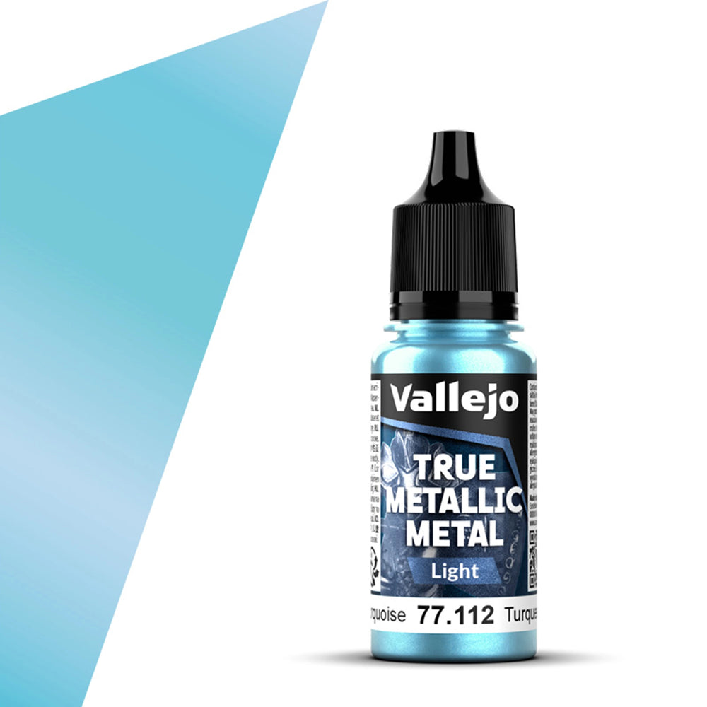 Vallejo Hydra Turquoise Light TMM Bottle