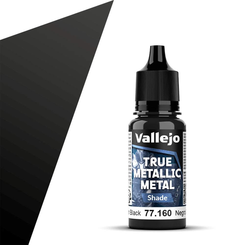 Vallejo Obsidian Black Shade TMM Bottle