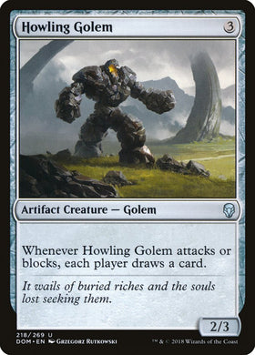 Howling Golem Dominaria #218
