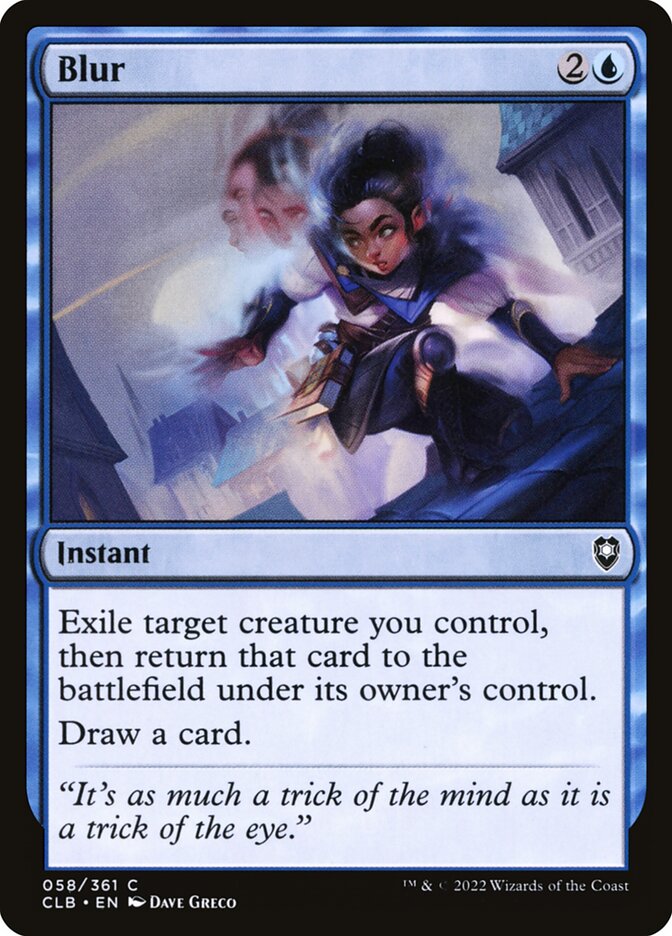 Blur - Commander Legends #058
