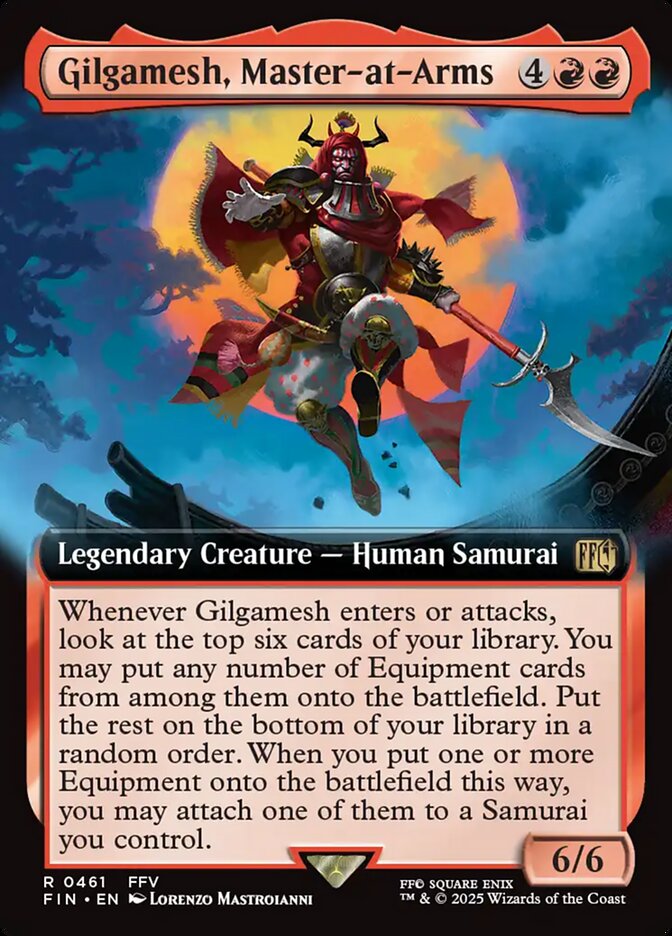 Extended Art Gilgamesh, Master-at-Arms Final Fantasy #461