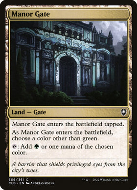 Manor Gate - Commander Legends #...