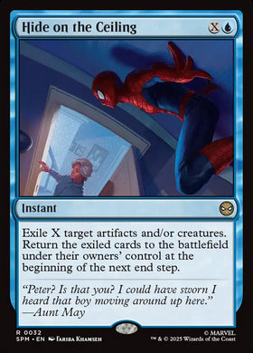 Hide on the Ceiling - Spider-Man...