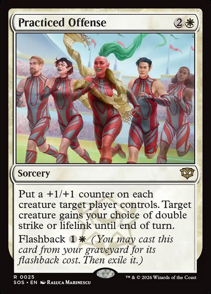 Practiced Offense Secrets of Strixhaven #025Card Front