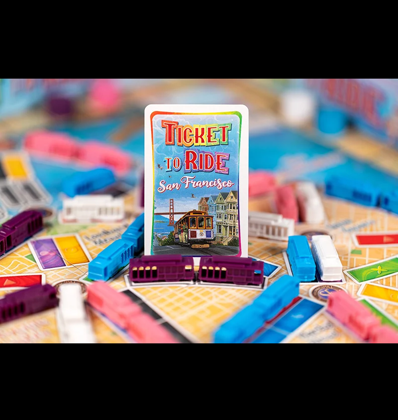 Ticket to Ride San Francisco Board Game
