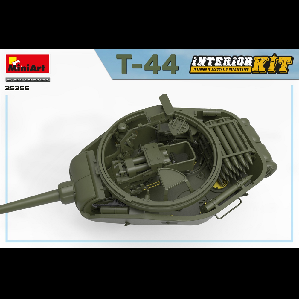 MiniArt T-44 Interior Kit - 1:35 Scale