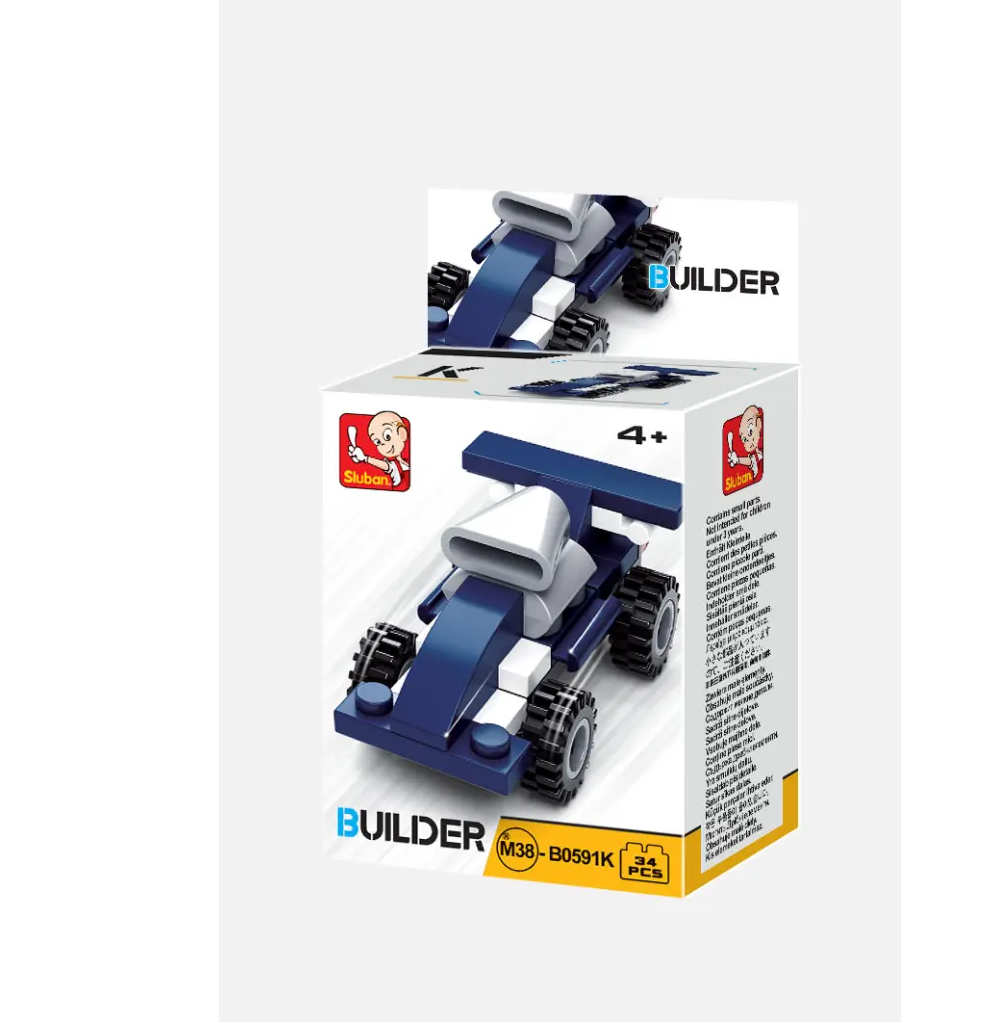 Sluban Builder Mini Building Brick Kit | 1 Random Design