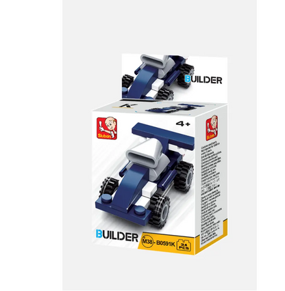 Sluban Builder Mini Building Brick Kit | 1 Random Design