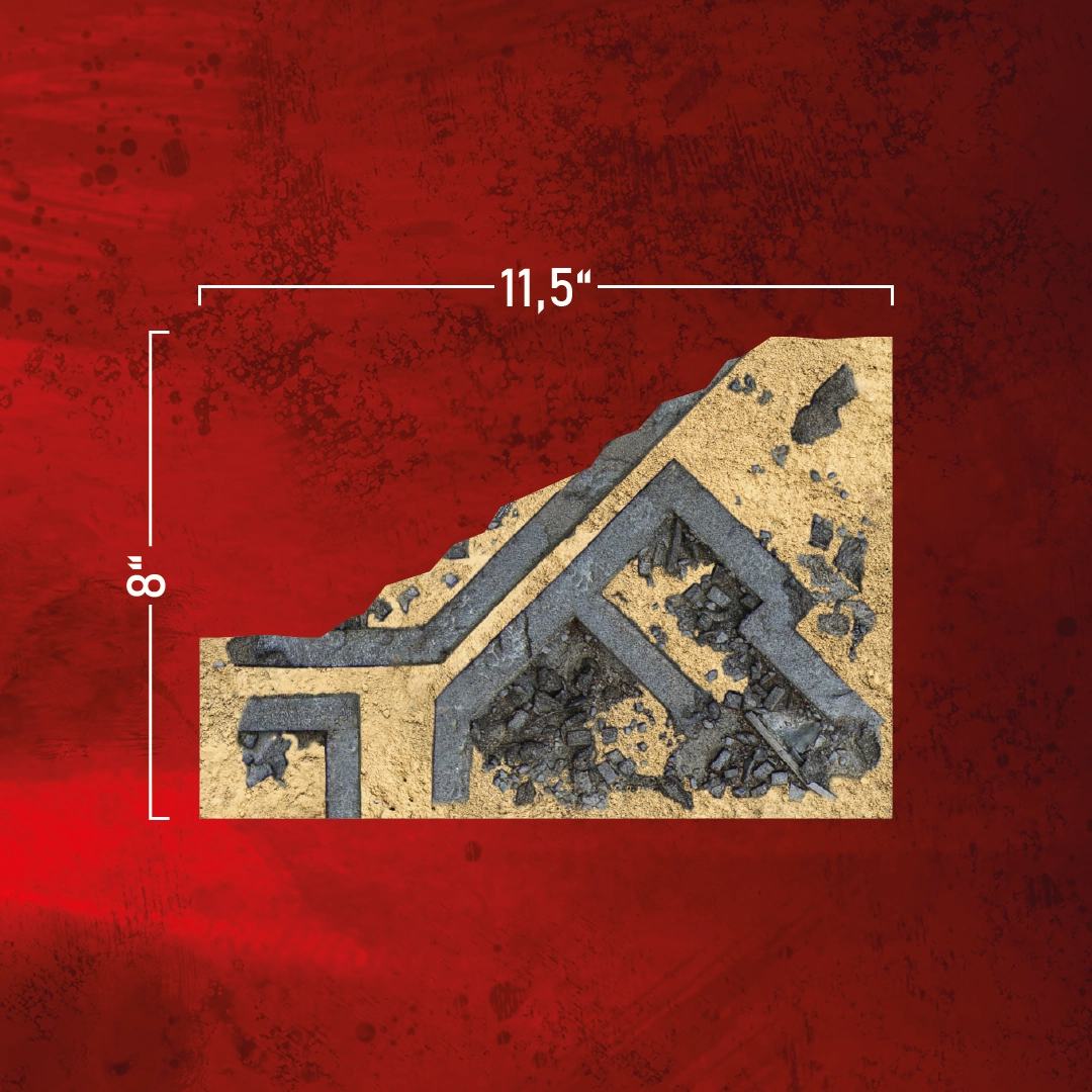 Kraken Terrain Marker Desert Plain Set