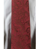 Warhammer 40k Chaos Tie, add a little Chaos to your day with this 100% polyester blend, Khorne red coloured tie with Chaos symbol logo detailing and removable pin badge