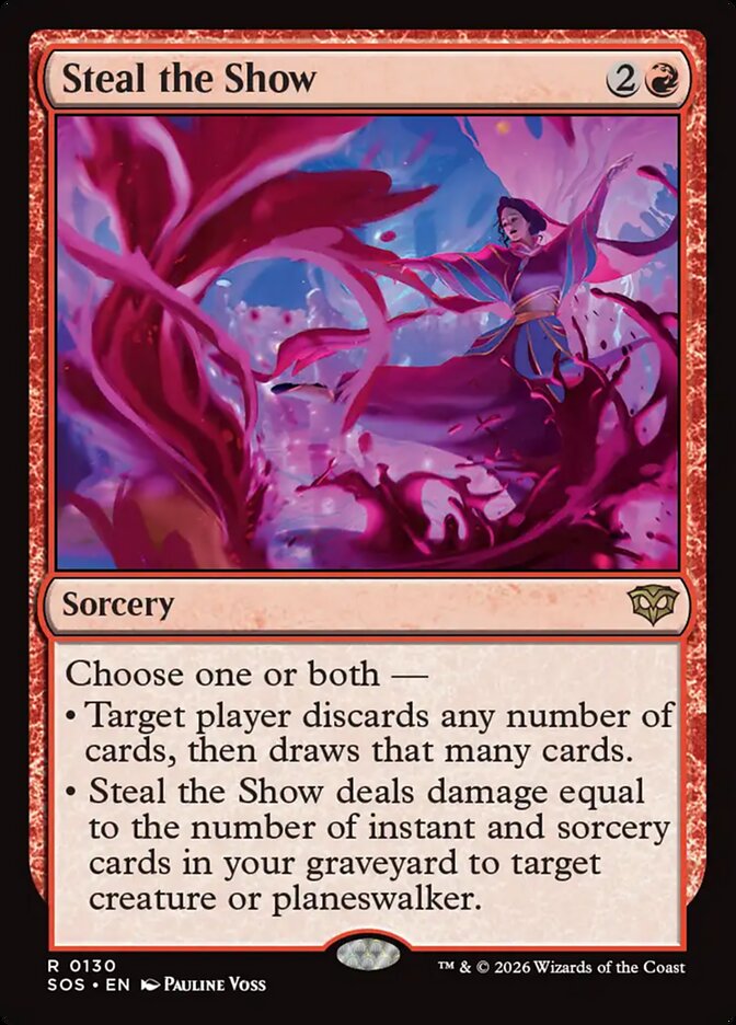 Steal the Show Secrets of Strixhaven #130Card Front