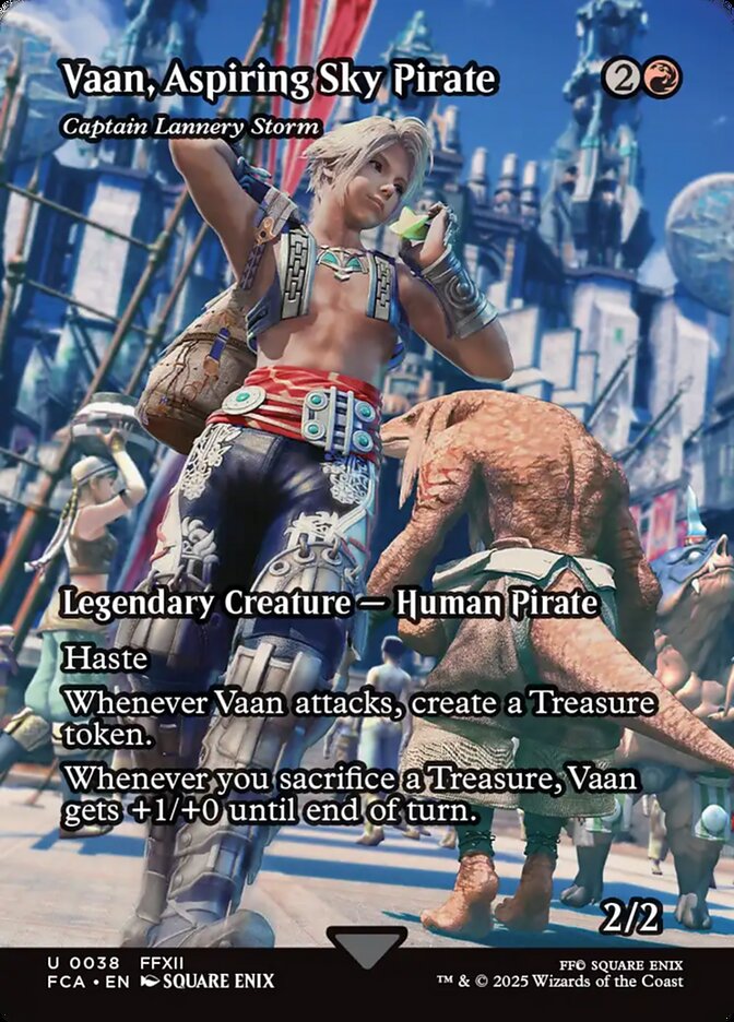 Captain Lannery Storm Final Fantasy Through The Ages #038 Card Front