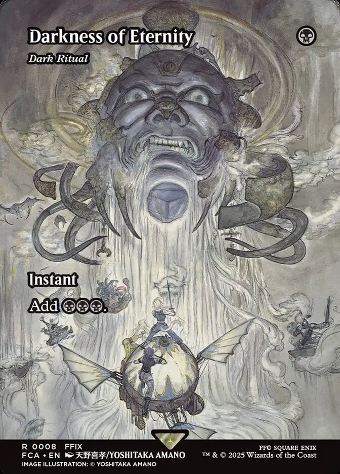 Dark Ritual Final Fantasy Through The Ages #008 Card Front