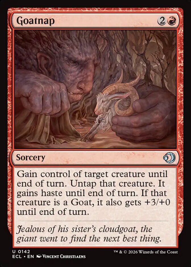 Goatnap Lorwyn Eclipsed #142