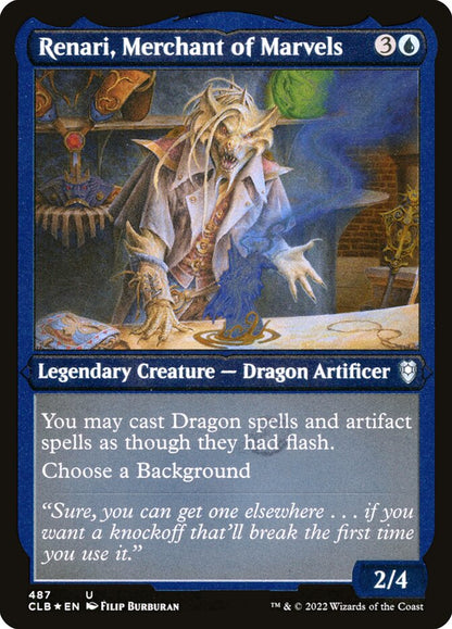 Renari, Merchant of Marvels - Commander Legends #487 Card Front