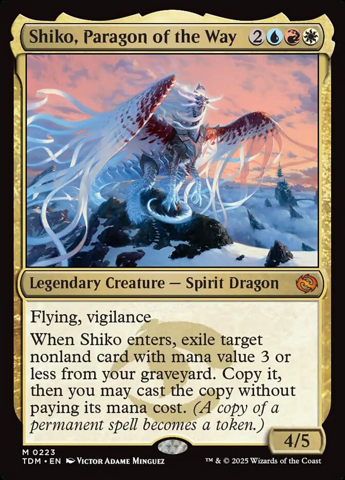 Shiko, Paragon of the Way Tarkir Dragonstorm #223