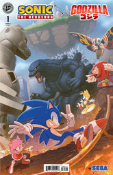 Sonic The Hedgehog X Godzilla #1...