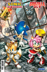Sonic The Hedgehog X Godzilla #1...