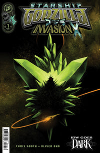 Starship Godzilla: Invasion X [Kai Sei Era] #1 Variant C (Fullerton Idw Goes Dark Variant)