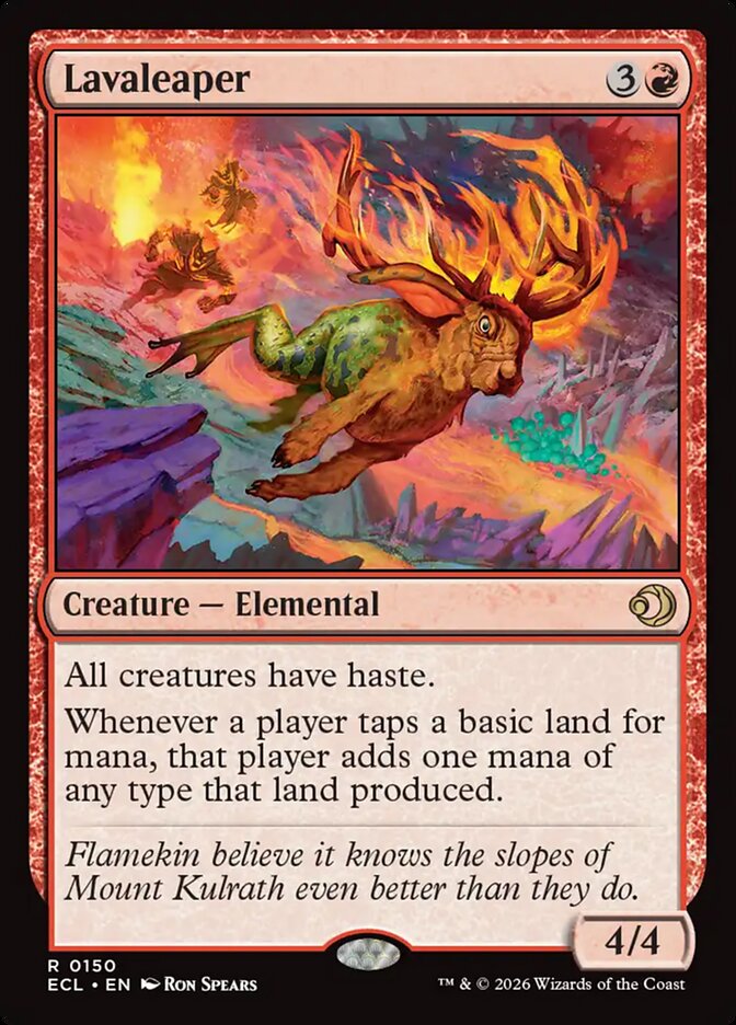 Lavaleaper Lorwyn Eclipsed #150