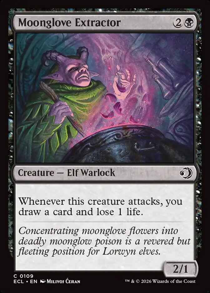 Moonglove Extractor Lorwyn Eclipsed #109