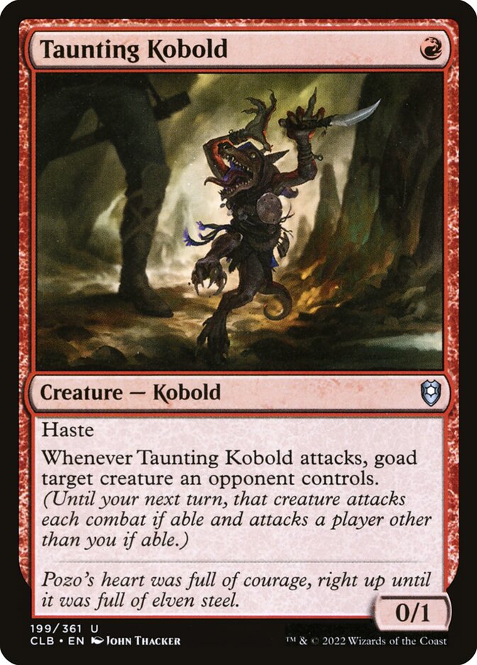 Taunting Kobold - Commander Legends #199