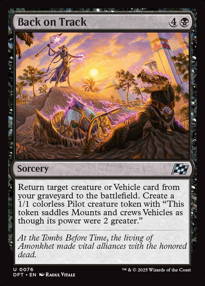 Back on Track Aetherdrift #076