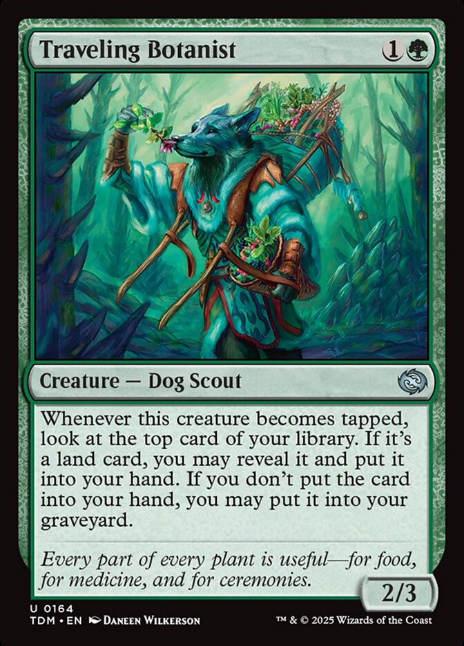 Traveling Botanist Tarkir Dragonstorm #164