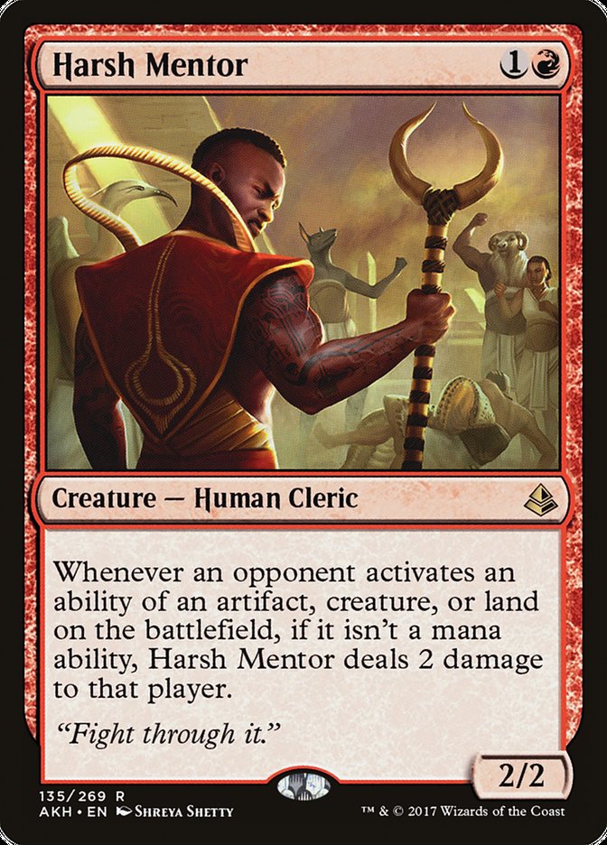Harsh Mentor Amonkhet #135 | Magic! The Gathering Singles
