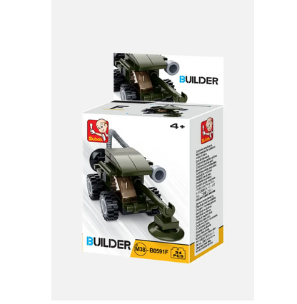 Sluban Builder Mini Building Brick Kit | 1 Random Design