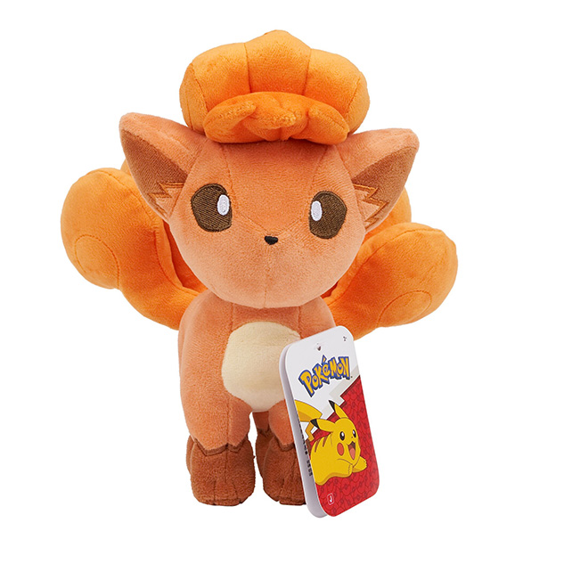 Pokémon Vulpix 8 inch plush soft toy officially licensed Jazwares