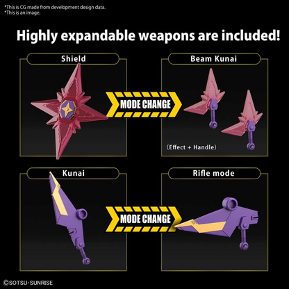 F-Kunoichi Kai SD Gundam Cross Silhouette - Bandai Gundam