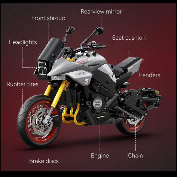 Suzuki Katana 2022 - Motorcycle Cada Bricks