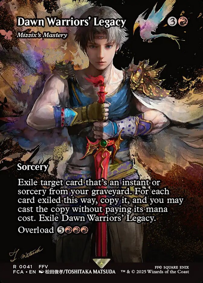 Mizzix's Mastery Final Fantasy Through The Ages #041 Card Front