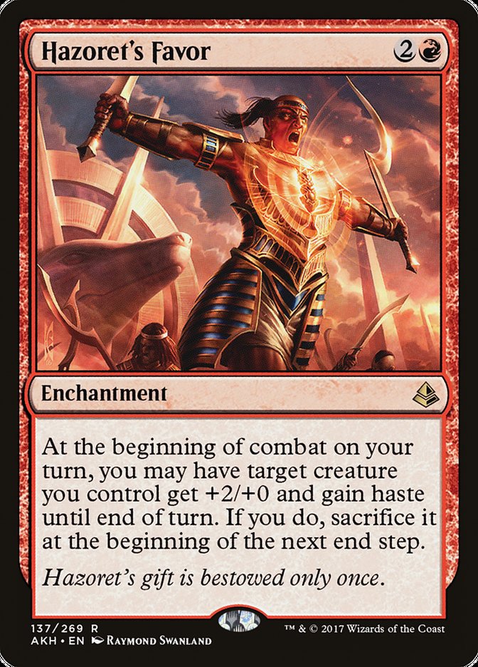 Hazoret's Favor Amonkhet #137 | Magic! The Gathering Singles