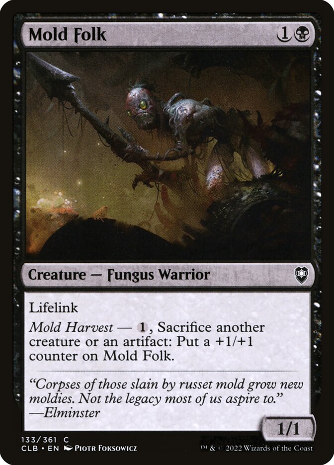 Mold Folk - Commander Legends #133