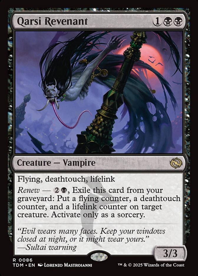 Qarsi Revenant Tarkir Dragonstorm #086