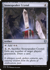Stonespeaker Crystal - Commander...