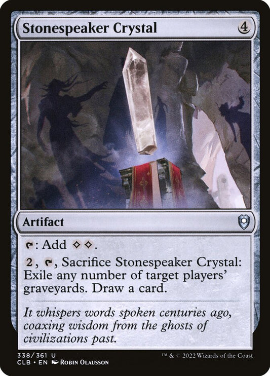 Stonespeaker Crystal - Commander...