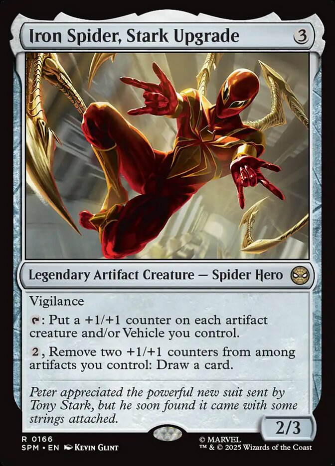 Iron Spider, Stark Upgrade - Spider-Man #166
