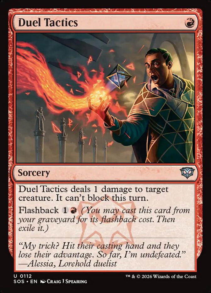 Duel Tactics Secrets of Strixhaven #112Card Front