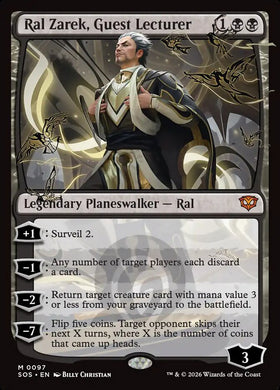 Ral Zarek, Guest Lecturer Secret...