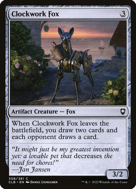 Clockwork Fox - Commander Legend...